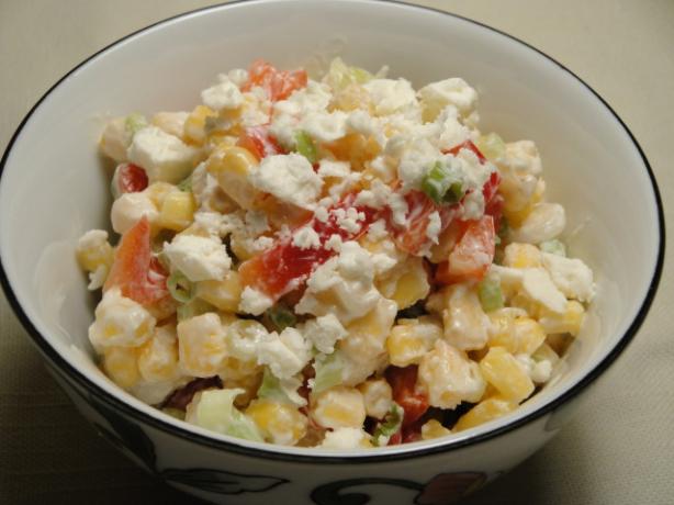 Fresh Corn Salad. Photo by Debbwl