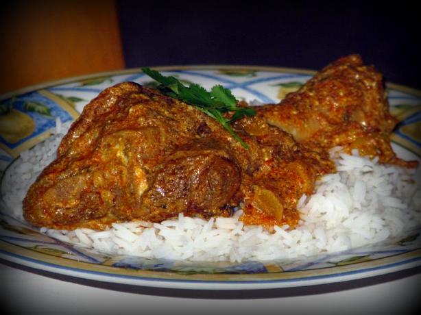 Indian-Style Lamb Shanks With Dried Apricots. Photo by Dennii