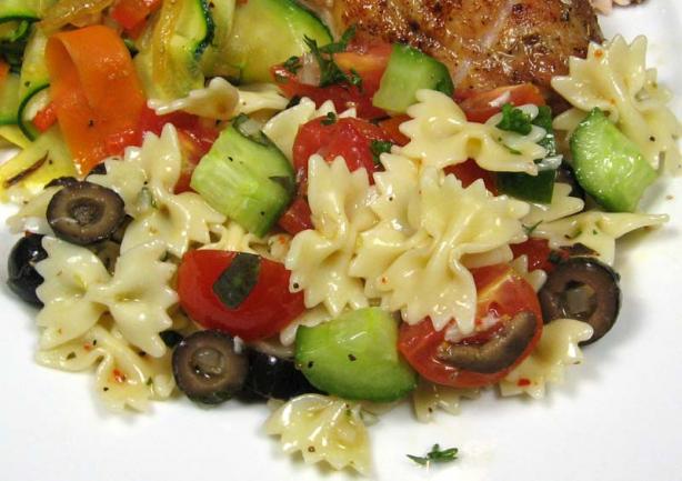 Jamie Oliver's Best Pasta Salad. Photo by dianegrapegrower