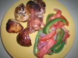 Baked Chicken Thighs With Potatoes