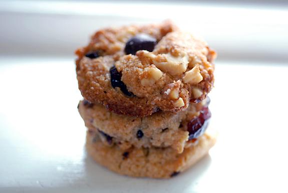 Gluten Free Cranberry Walnut Chocolate Chip Cookies. Photo by Elana's Pantry