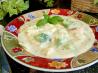 Light Chicken Broccoli Alfredo Soup (Lower Fat)