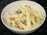 Cheddar Dill and Veggie Pasta Salad