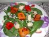 Roasted Butternut Squash and Spinach Salad. Recipe by smellyvegetarian