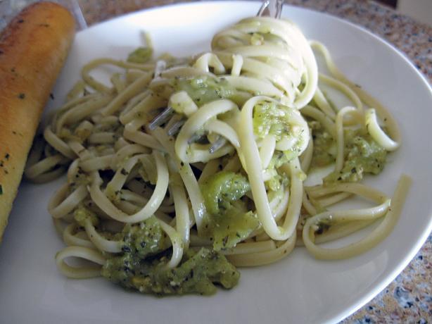 Green Tomato Pasta Sauce. Photo by WiGal