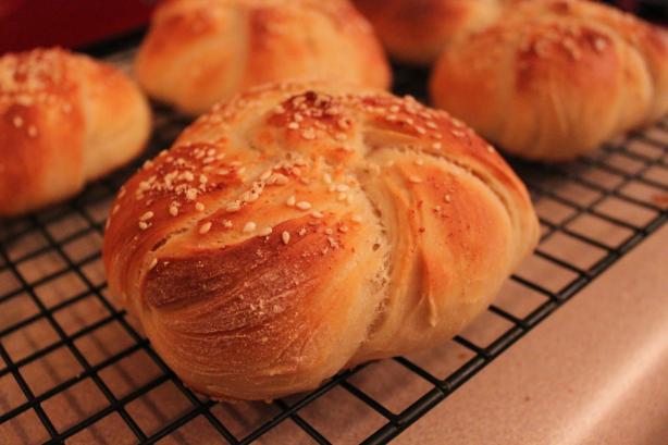Parmesan Kaiser Rolls. Photo by cookin_nurse