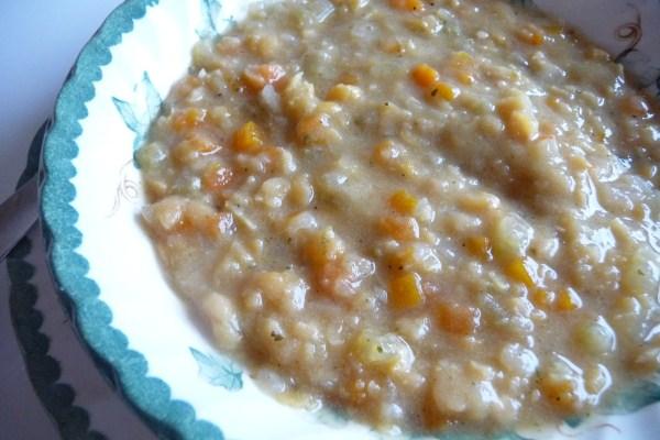 Split Pea Soup (Crockpot). Photo by Tea Jenny