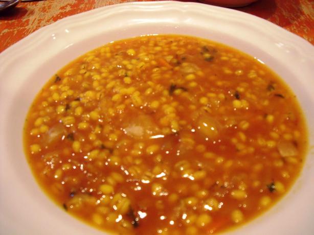 Littlemafia's Supe Joh - Iranian Barley Soup. Photo by Maryland Jim