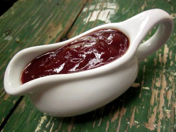 Raspberry Chipotle BBQ Sauce. Photo by gailanng