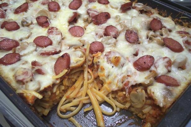 Pizza Spaghetti Casserole (Oamc). Photo by Nif