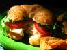 Turkey & Cheese Croissant Sandwich