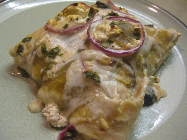 Chicken Sour Cream Enchilada Casserole. Photo by ScottySauce