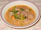 Littlemafia's Romanian Meatballs Soup. Photo by Jacqueline in KY