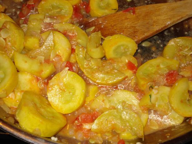Summer Squash Saute. Photo by Muffin Goddess