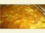 Kerrieschotel (meat and rice dish flavored with curry)