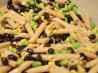 Edamame Pasta Salad With Tahini Dressing. Recipe by the80srule
