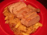 Pork Tenderloin With Caramelized Apple & Onion Relish