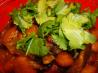 Vegan Kidney Bean and Mushroom Curry. Recipe by magpie diner