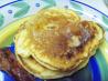 Cornmeal Pancakes. Recipe by The Daycare Lady