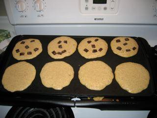 Huge Batch of Whole Grain Pancakes. Photo by Dawni