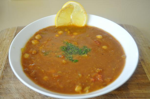 Harira - Chickpea and Lentil Soup. Photo by I'mPat