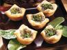 Mushroom Garlic Cream Tarts