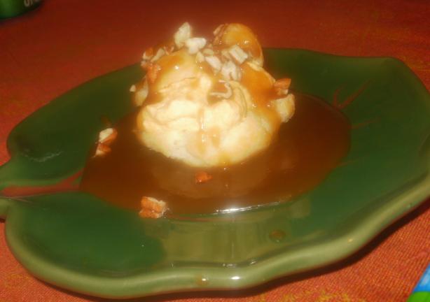 Pumpkin-Filled Cream Puffs With Maple-Caramel Sauce. Photo by Marie Nixon