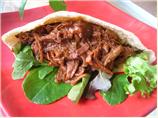 Beef & Onions in Barbecue Sauce