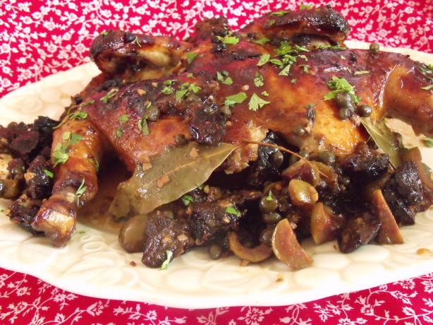 Chicken Marbella - Silver Palate Cookbook. Photo by Darkhunter
