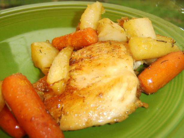 Easy Roast Chicken Dinner. Photo by LifeIsGood
