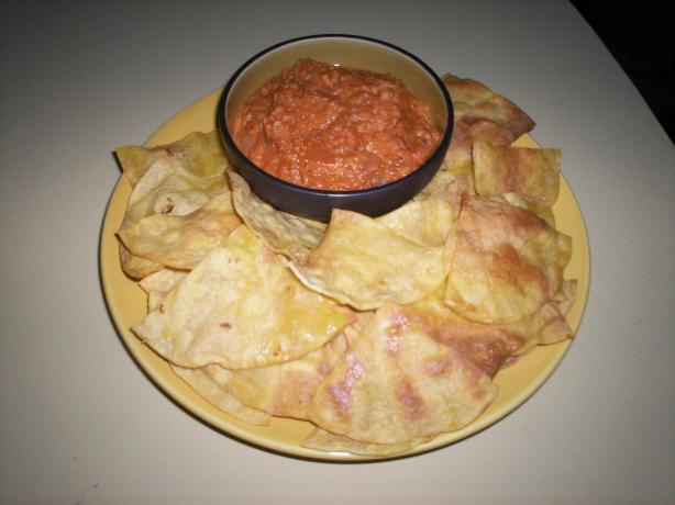 Homemade Corn Tortilla Chips, Easy Cheap Mexican Snack Food. Photo by Debbwl
