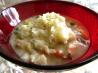 True Comfort: Chicken Pot Pie Soup over Mashed Potatoes