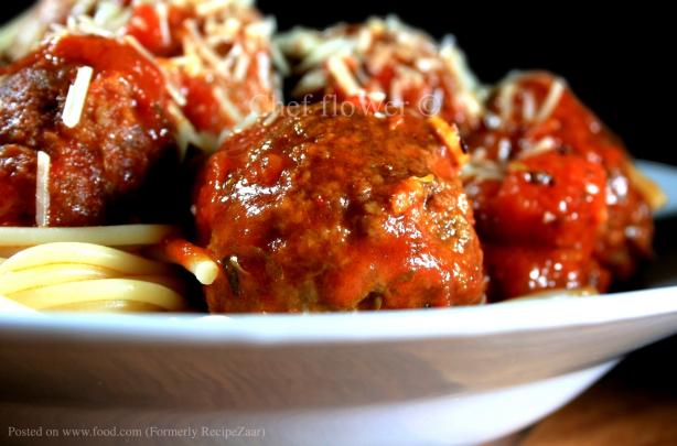 Spaghetti Meatballs  Aussie Style. Photo by Chef floWer