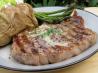 Rib Eye Steaks With Dijon Gremolata