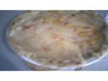 Sour  Cream Peach Pie