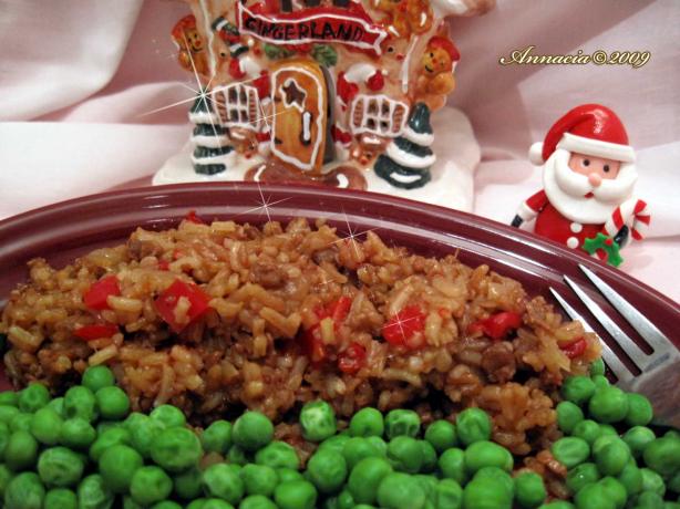 Hamburger Pilaf. Photo by Annacia