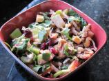 Apple Salad With Cranberry Vinaigrette
