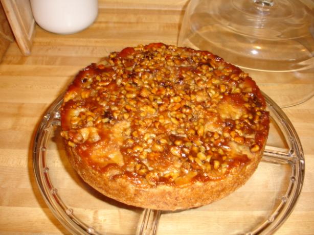 Vegan Banana Upside Down Cake. Photo by KMuchetti