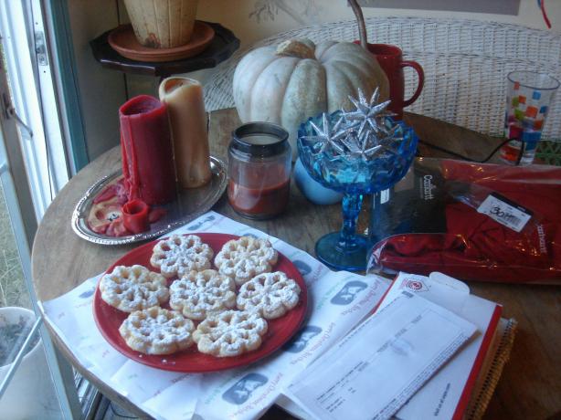 Rosette Cookies/Swedish Rosettes. Photo by Animal Azar