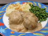 Hamburger Patties Smothered in Gravy
