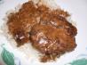 Hamburger Patties Smothered in Gravy