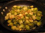 Herb-Pistachio Brussels Sprouts