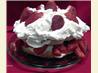 Old Fashioned Strawberry Shortcake with Sweetened Flavoured Whipped Cream