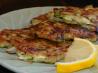 Zucchini & Pesto Rice Cakes. Recipe by Kiwi Kathy