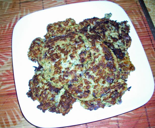Vegan Zucchini and Potato Latkes. Photo by Chef Joey Z.