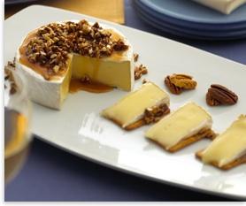 Alouette Pecan Caramel Brie Recipe. Photo by Corrinne J