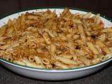 Penne With Eggplant Puree Recipe. Photo by Jencathen