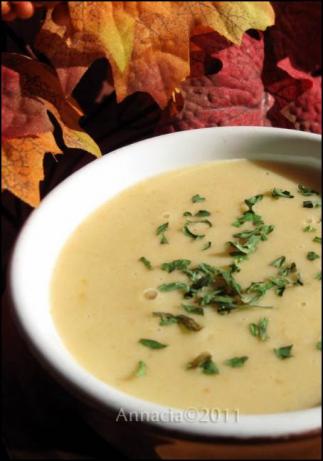 Creamy Potato Cheese Soup. Photo by Annacia