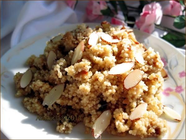 Cinnamon Scented Couscous. Photo by Annacia