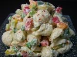 Macaroni Salad With Bacon, Peas, and Creamy Dijon Dressing